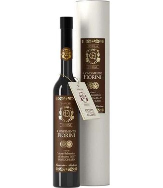 Famiglia Fiorini Gerijpte condimento balsamico dressing met 2 munten 