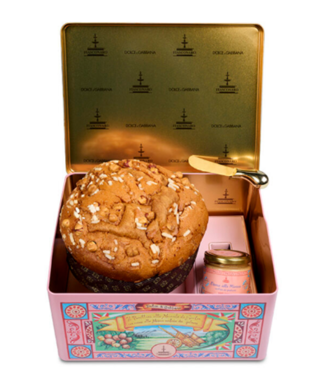 Dolce & Gabbana Panettone met Hazelnoot en chocolade creme - Il Panettone alle Nocciole di Sicilia