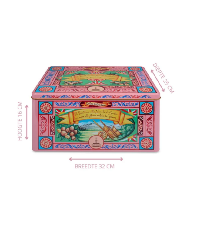 Dolce & Gabbana Panettone met Hazelnoot en chocolade creme - Il Panettone alle Nocciole di Sicilia