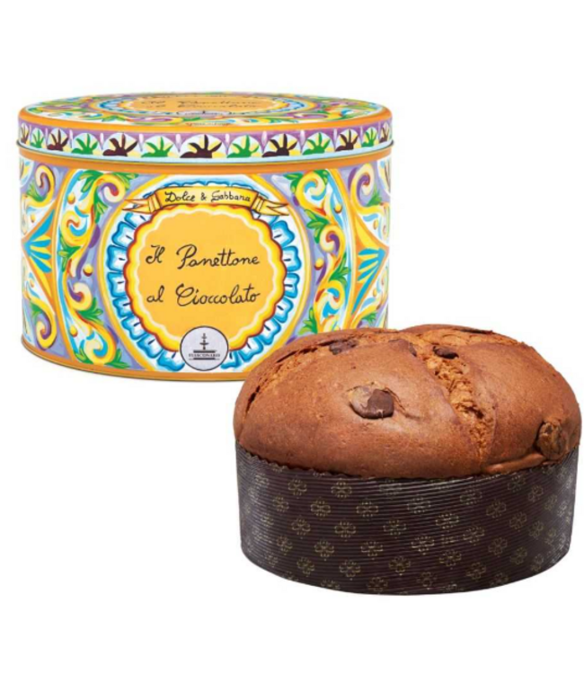 Dolce & Gabbana Panettone  met twee soorten chocolade-Al Cioccolato - 500 gram