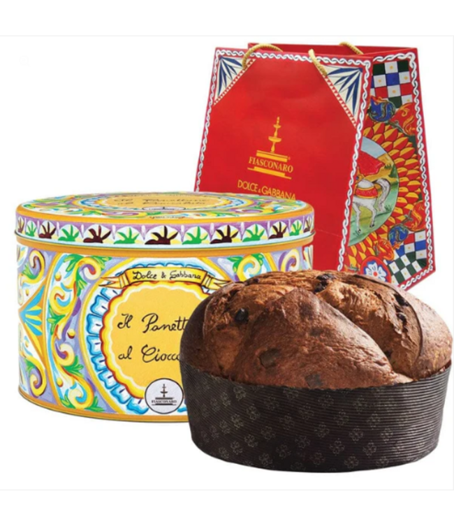 Dolce & Gabbana Panettone  met twee soorten chocolade-Al Cioccolato - 500 gram