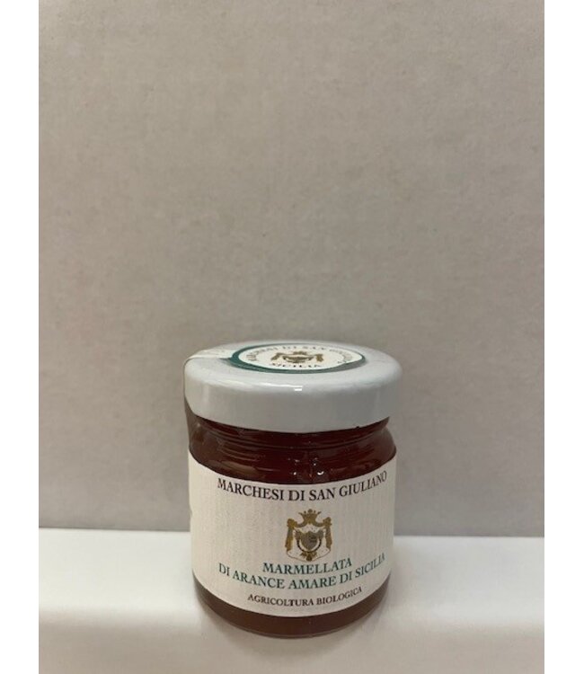 Marchesi di San Giuliano Biologische Sinaasappel marmelade 50 GR- Marmellata di Arance Amare di Sicilia