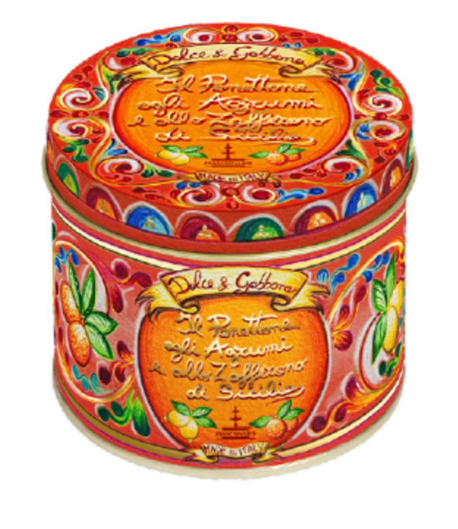 Dolce & Gabbana FIASCONARO EN DOLCE & GABBANA - Panettone Gekonfijte Citrusvruchten en Saffraan 100 gram