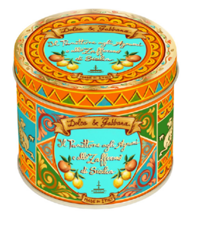 Dolce & Gabbana FIASCONARO EN DOLCE & GABBANA - Panettone Gekonfijte Citrusvruchten en Saffraan 100 gram