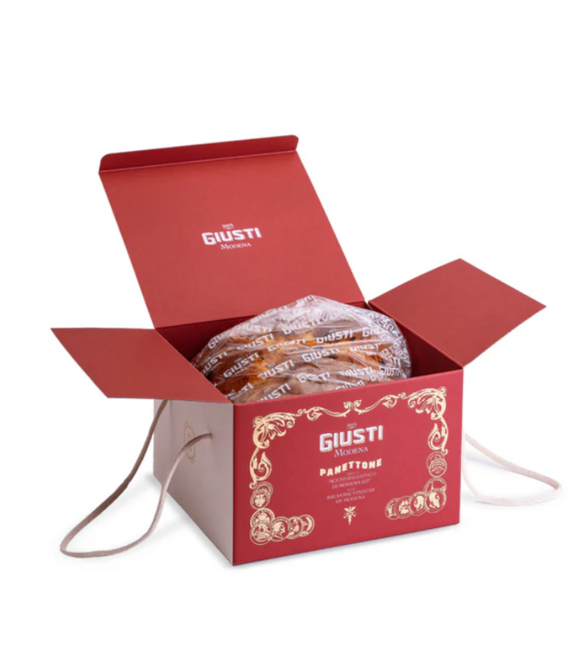 Giuseppe Giusti Panettone Aceto Balsamico  500 gram  THT 31-03-2026