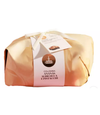 Fiasconaro Colomba Ananas -abrikoos en Pistache  750gr - Fiasconaro