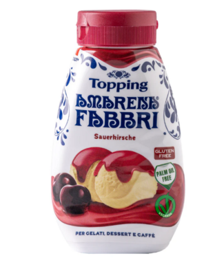 Fabbri 1905 ijs Topping Amarena Fabbri 225g