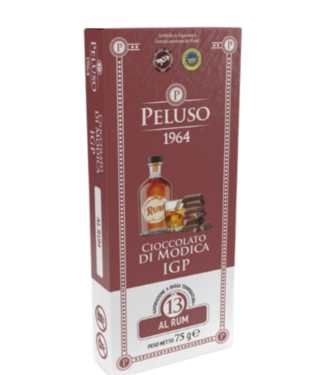 Peluso Modica chocolade IGP al Rum