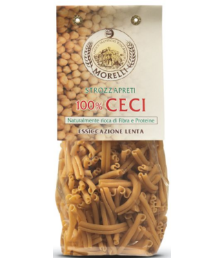Antico Pastificio  Morelli 1860 Strozzapreti Farina Ceci - van Kikkererwten meel