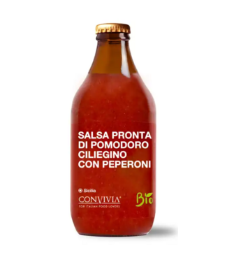 Convivia Tomatensaus met paprika -  Salsa pomodoro e peperoni