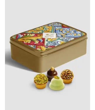 Peluso Siciliaanse dessertmix  in decoratief blik