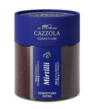 Cazzola dal 1980 Blauwe bessenjam  - Confettura di Mirtilli
