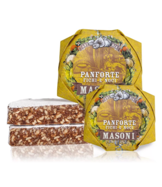 Panforte Masoni Siena Panforte met vijgen en noten - fichi e noci 100 gram