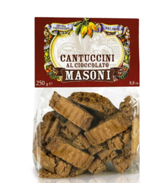 Masoni Cantuccini  met chocolade - al Cioccolato I.G.P.