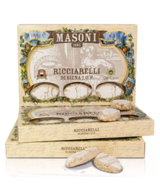 Masoni Ricciarelli  di Siena IGP in cadeaudoos 180 gram
