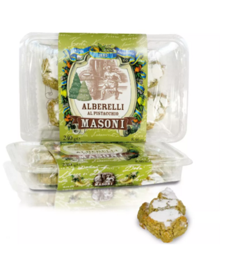 Panforte Masoni Siena Alberelli met Pistache 240 gram