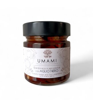 Umami Italiaanse Antipasti - Giadiniera met zwarte knoflook