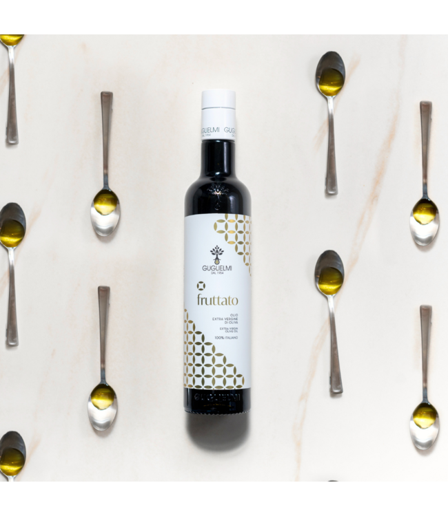 Olio Guglielmi Extra Vierge olijfolie uit Puglia - Futtato - Fruitig - 250 ml