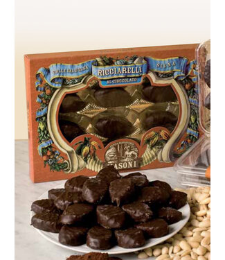 Masoni Ricciarelli  di Siena met chocolade - Cioccolato  180 gram