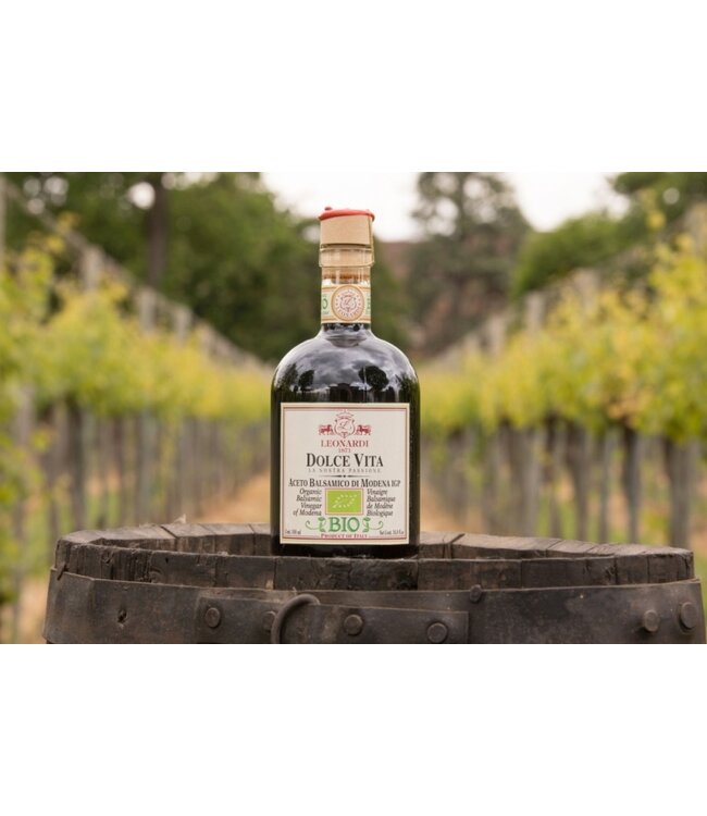 Leonardi di Giovanni Aceto Balsamico di Modena I.G.P.  Biologisch "Dolce Vita", 4 jaar gerijpt 500ml