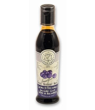 Leonardi di Giovanni Balsamico crème met blauwe bes - Crema di balsamico al mirtillo