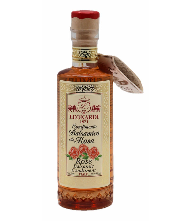 Leonardi di Giovanni Balsamico condimento Rosé met roos