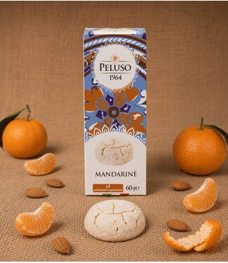 Peluso Amandelkoekjes Mandarine uit Sicilië, met mandarijn