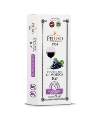 Peluso Modica chocolade IGP  al Nero d' Avola