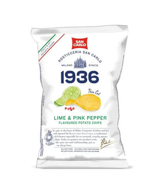 San Carlo Chips- Lime en Pink Pepper