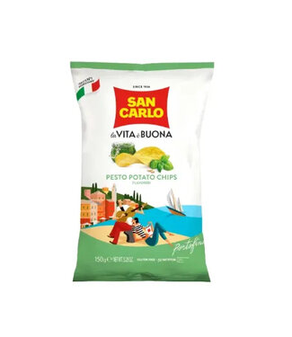 San Carlo Chips met Pesto smaak