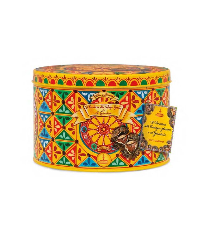 Dolce & Gabbana Il Panettone - Kastanje met Giandujacreme -alle Castagne glassate e al Gianduia