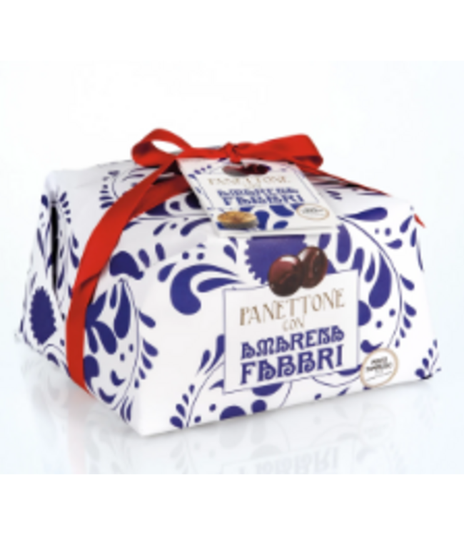 Fabbri 1905 Panetonne met Fabbri Amarena kersen en chocolade