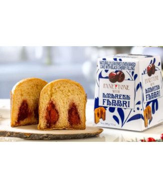 Fabbri 1905 Panetonne met Amarene kersen en chcocolade 100 gram