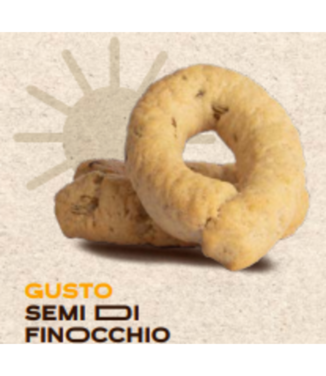 Forno meridiano Tarallini met venkel- finocchio (Venkeltoastje)