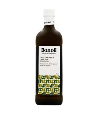 Olio Bonoli Pomace Sansa Olijfolie 1L om mee te bakken-Nieuwe verpakking, zelfde kwaliteit