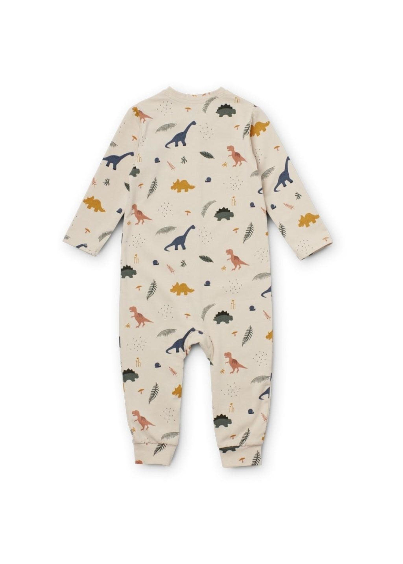 Liewood Birk printed pyjamas jumpsuit - Dino/Sandy