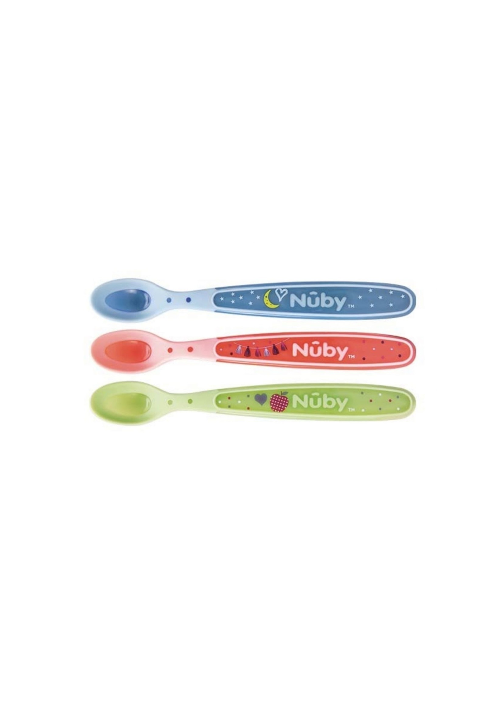 Nuby Nuby - Little Moments - Warmtegevoelige lepels - 2st - 3m+