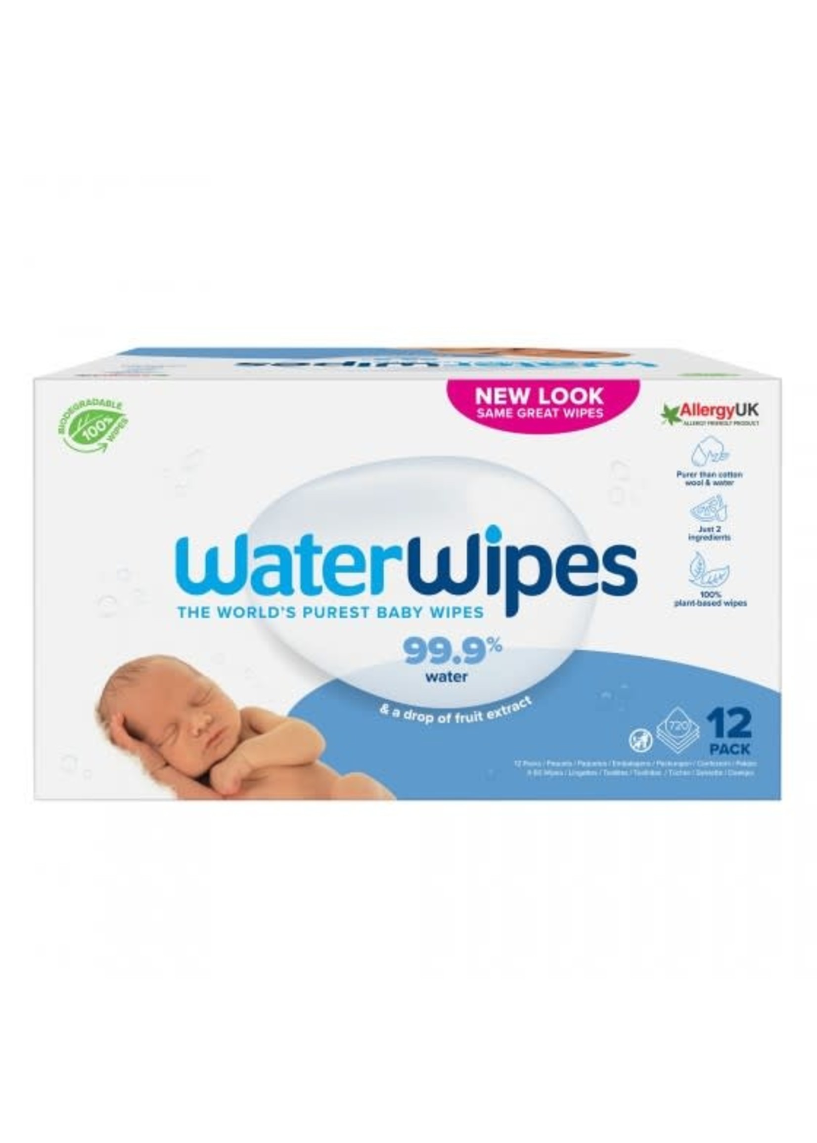 Waterwipes Waterwipes - Waterwipes - Bio 720St (12 X 60 St)