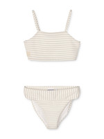 Liewood Liewood - Lucette Seersucker Bikini Set - Y/D stripes Crisp white / Sandy