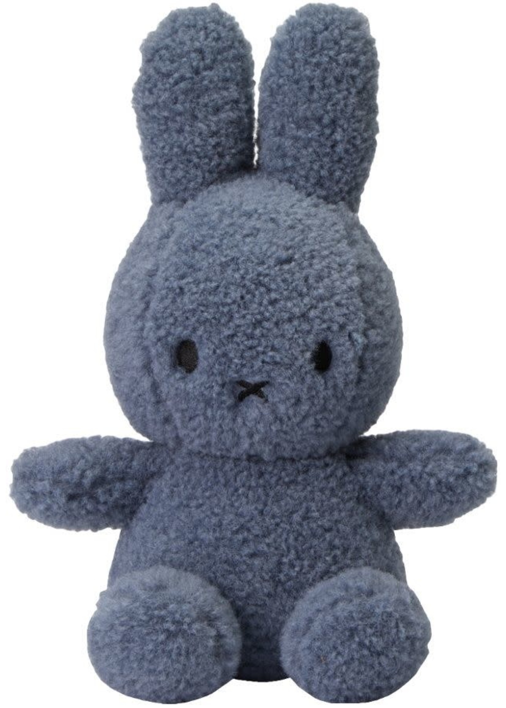 Nijntje-Miffy Miffy Sitting Teddy Blue - 23 cm - 100% recycled