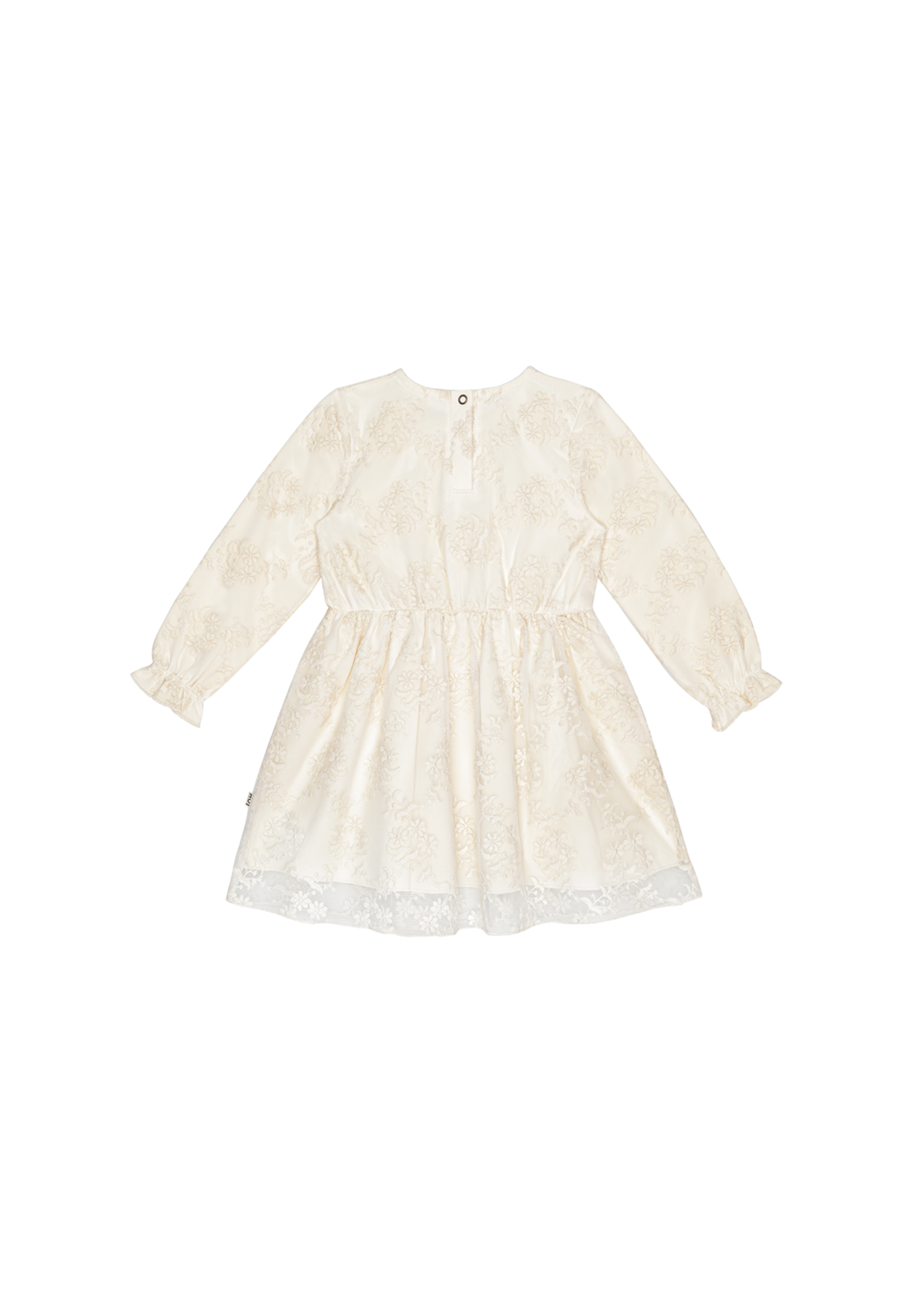 House of Jamie Lace Dress Cream & Lace 1-2 jaar