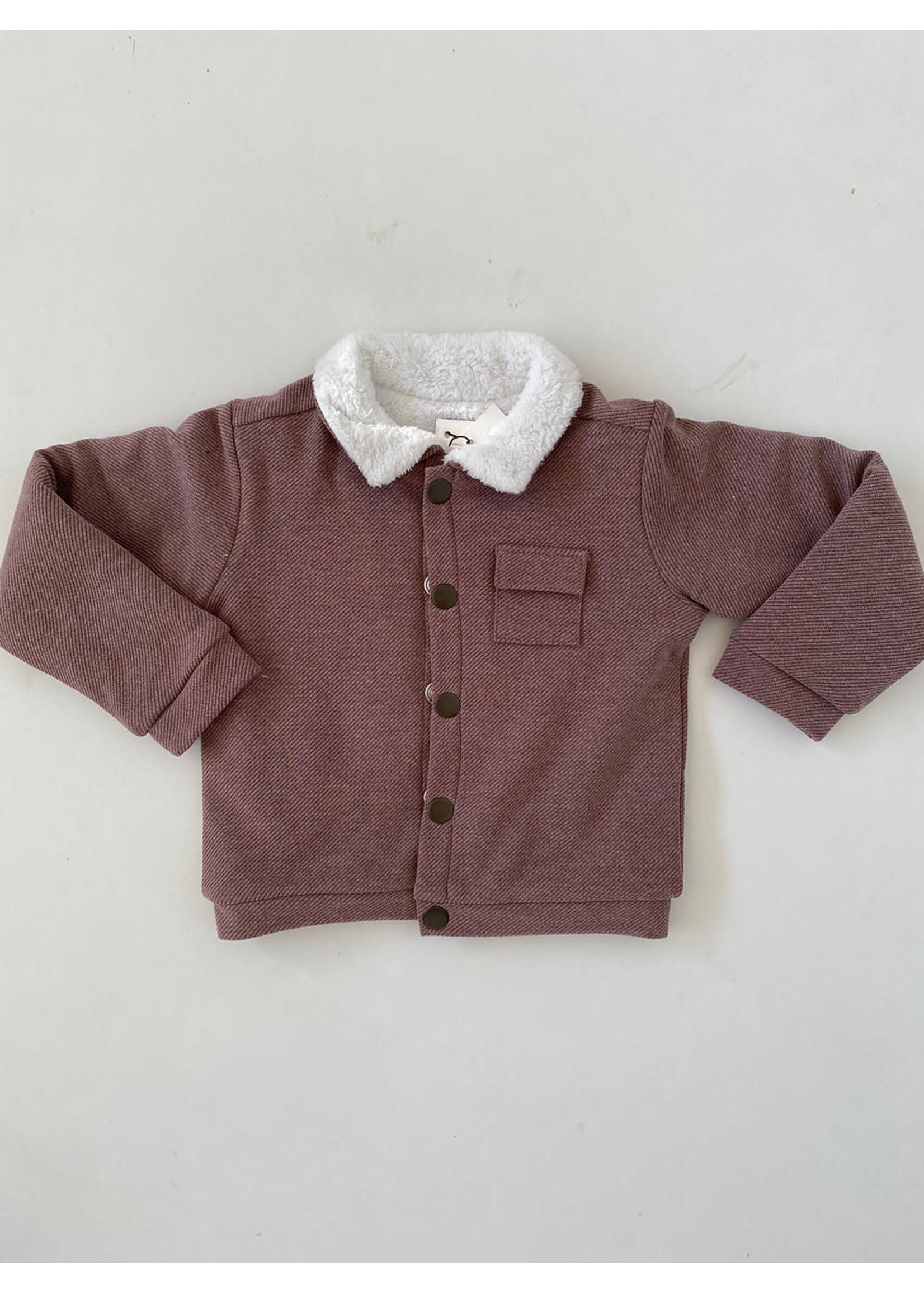 Little Indians Jacket With Teddy Caribou 98 (2-3Y)