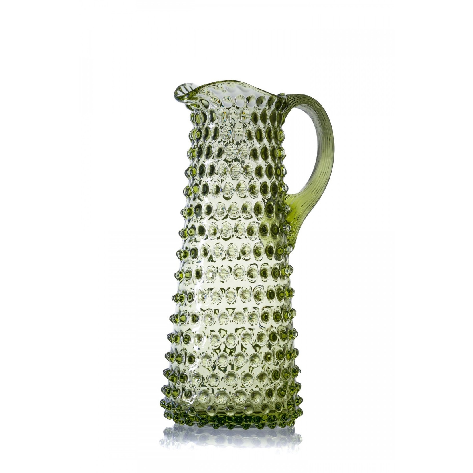 Anna Von Lipa Anna Von Lipa Eiffel Hobnail Jug 1L Olive Green