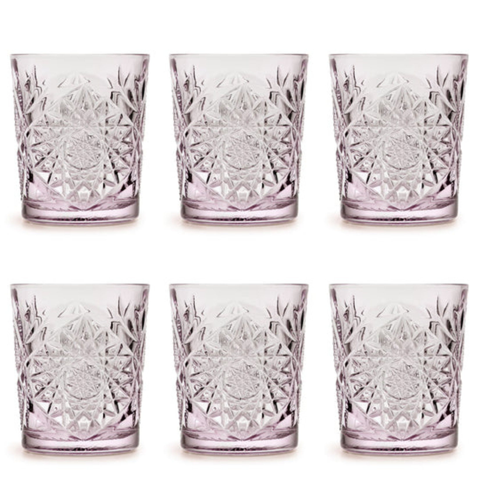 Libbey Libbey Hobstar Glasses Charm Lavender 355 ml