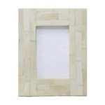 No Label Photo Frame Natural Bone