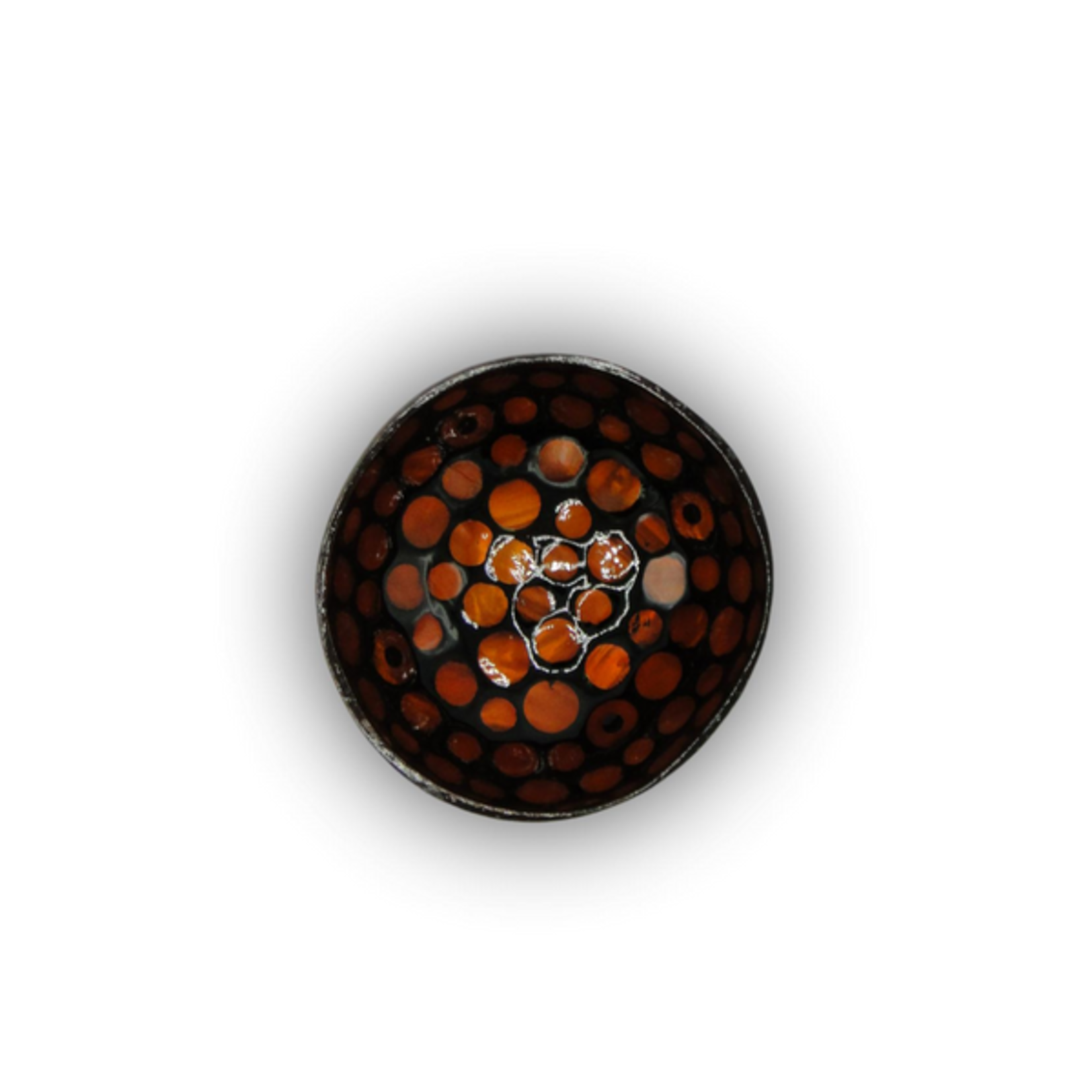 Noya Noya Coconut Bowl Donker Bruin Mother of Pearl