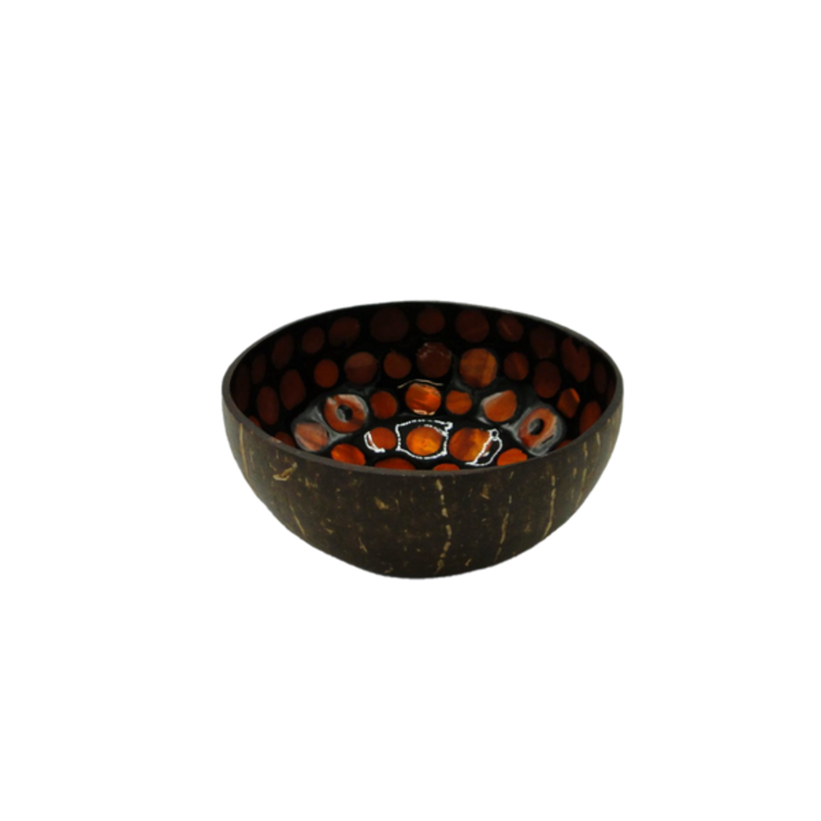 Noya Noya Coconut Bowl Donker Bruin Mother of Pearl