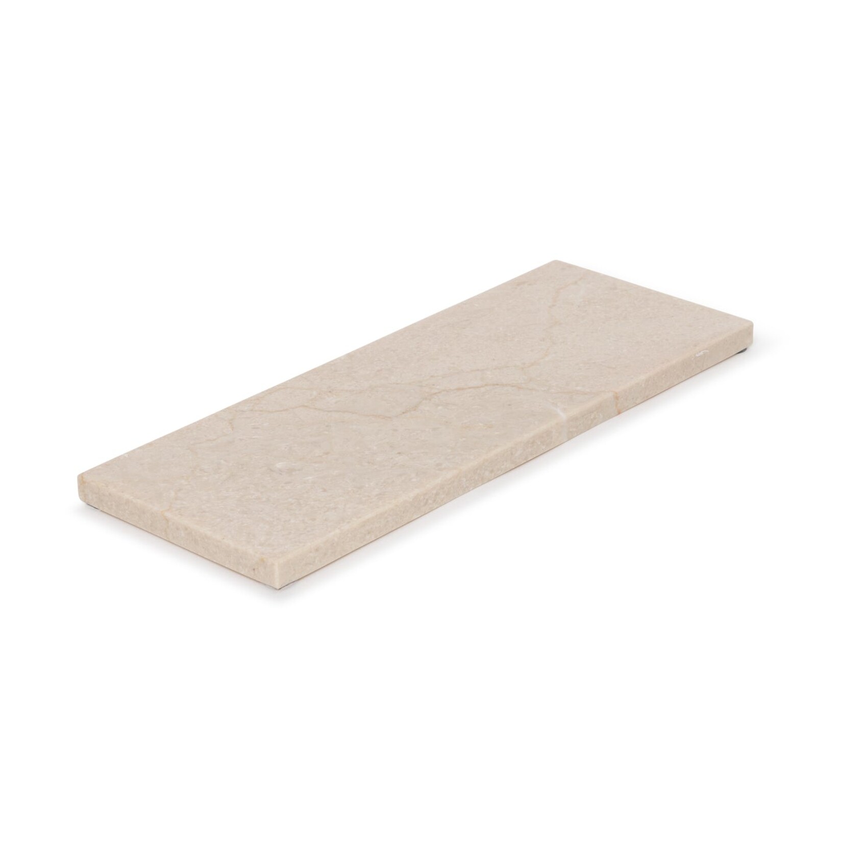 Mooisa Mooisa Marble Tray Rectangle Beige S 10 x 25 cm