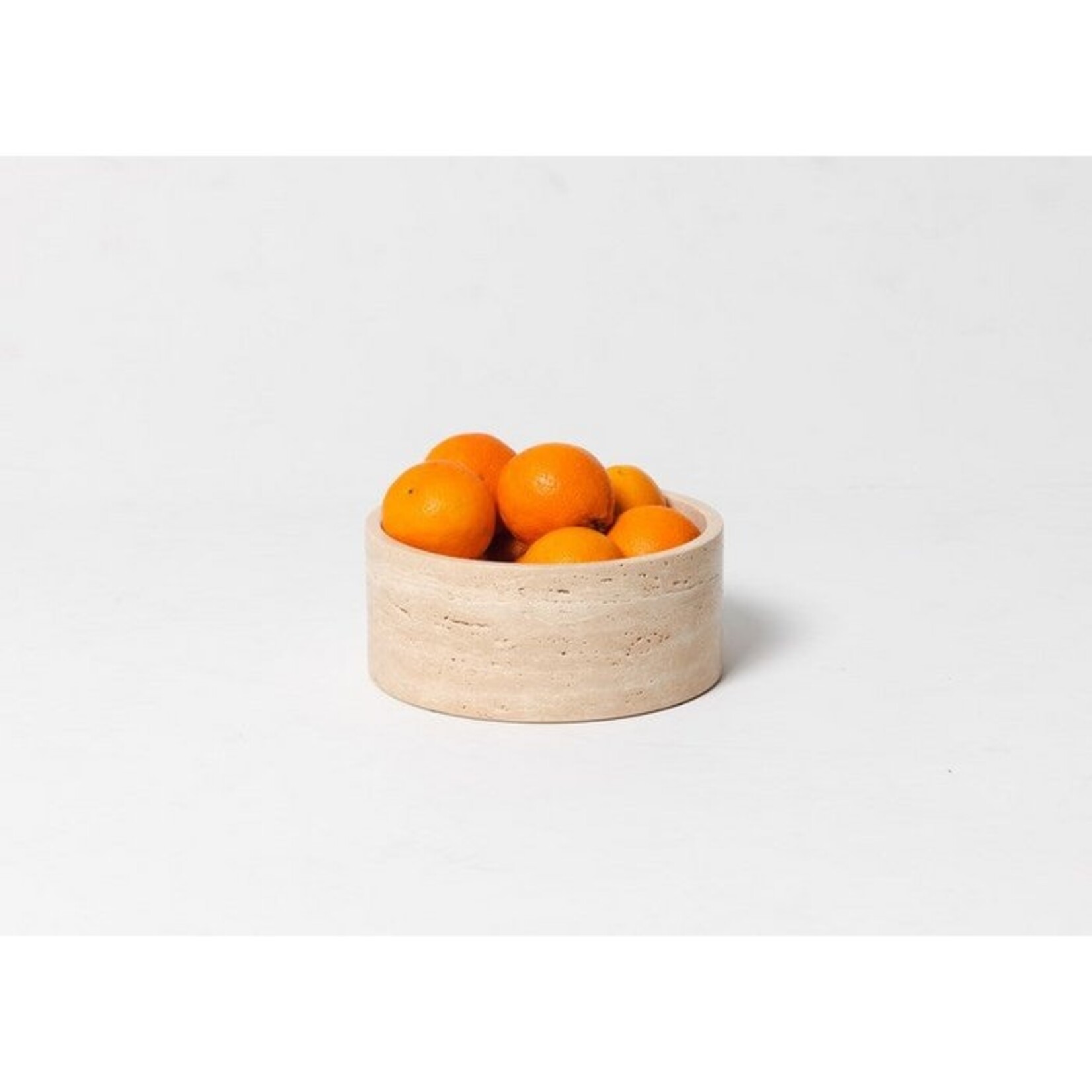 Mooisa Mooisa Fruit Schaal Rond Travertine Ø24 cm