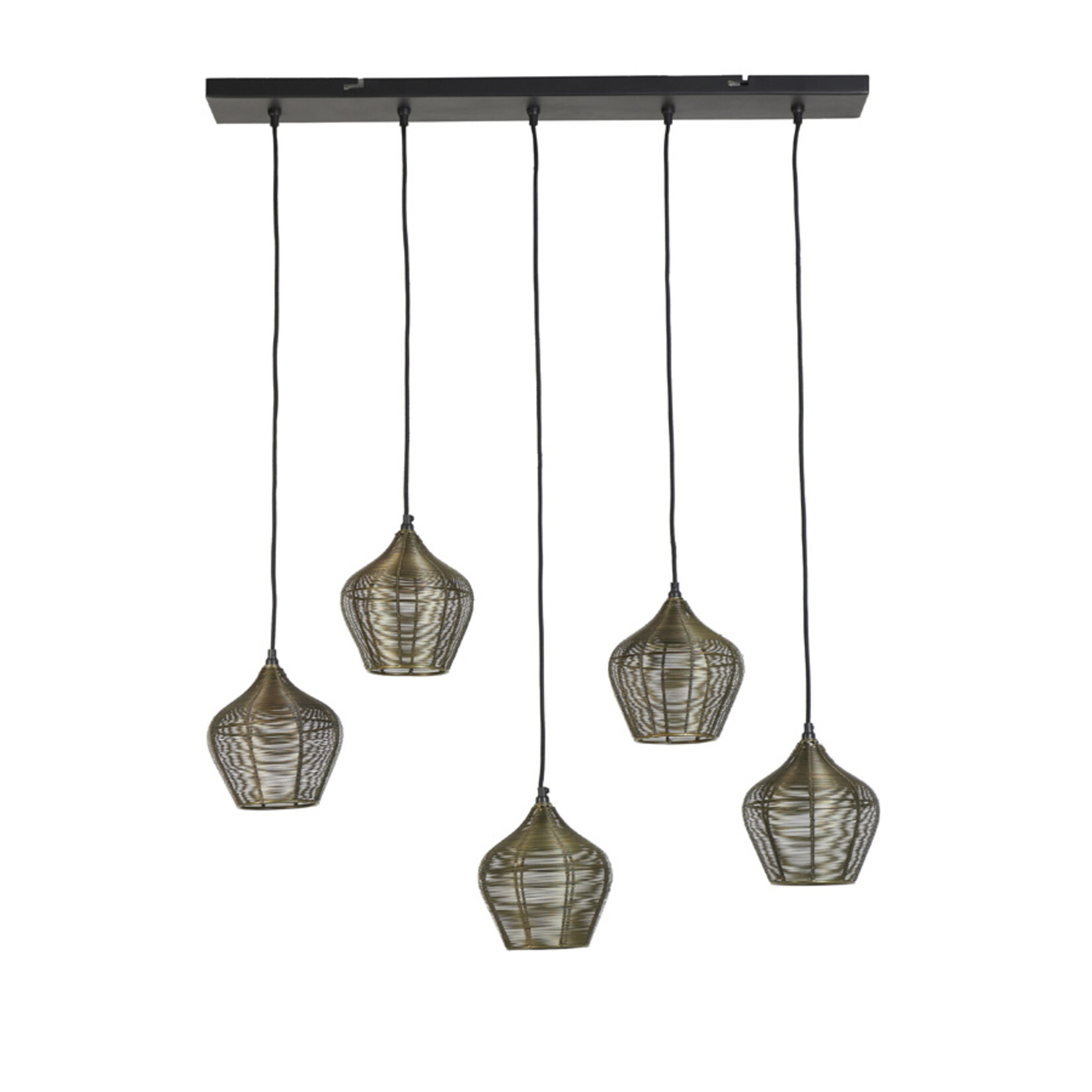 Light & Living Light & Living Hang Lamp ALVARO Antiek Brons Bruin